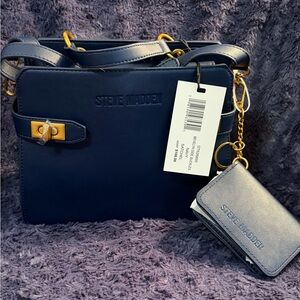 Steve Madden Dark Blue Crossbody Bag Set